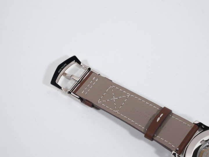 パテックフィリップ カラトラバ パイロット トラベルタイム Ref.5524G-001 ホワイトゴールド ブルー文字盤