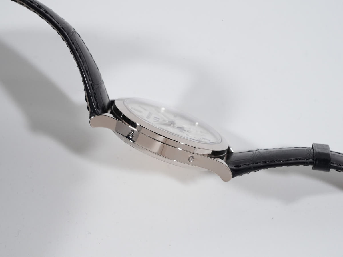 パテックフィリップ アニュアルカレンダー ムーンフェイズ Ref.5396G-011 シルバー・オパーリン文字盤 美品 s983ac8m
