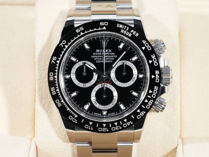 ロレックス デイトナ Ref.116500LN ステンレススチール ブラック文字盤