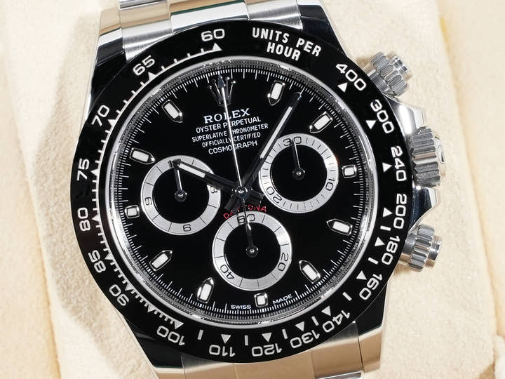 ロレックス デイトナ Ref.116500LN ステンレススチール ブラック文字盤