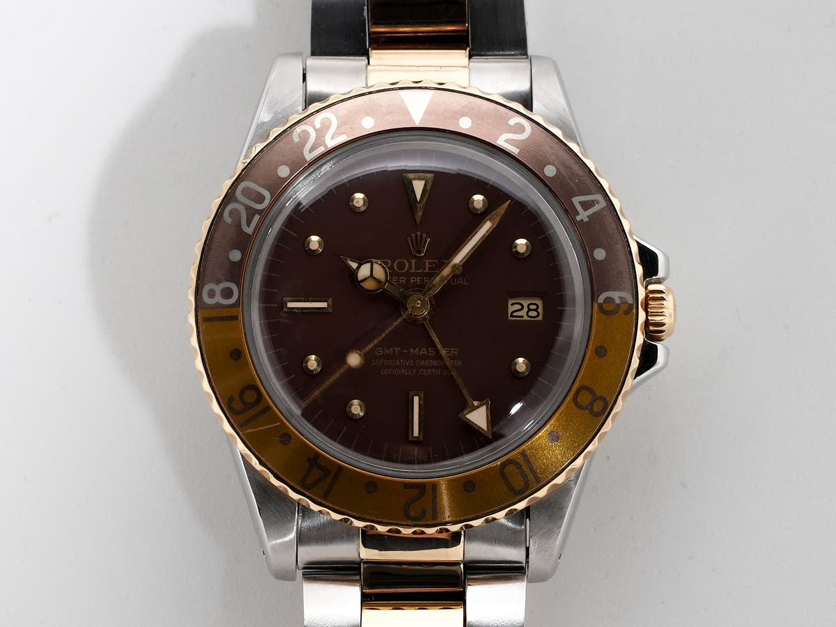 ロレックス GMTマスター Ref.1675/3 ブラウン文字盤 中古 w6quo5x6