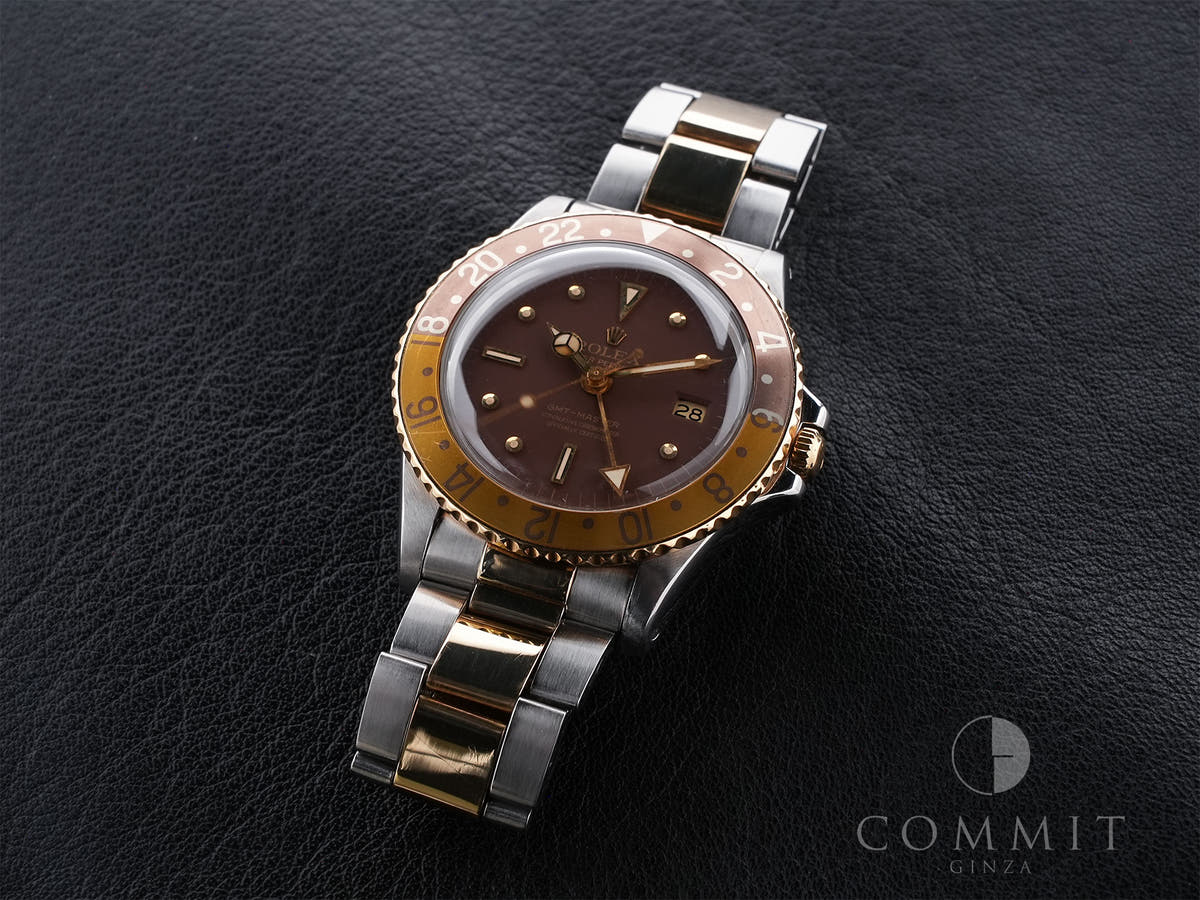 ロレックス GMTマスター Ref.1675/3 ブラウン文字盤 中古 w6quo5x6