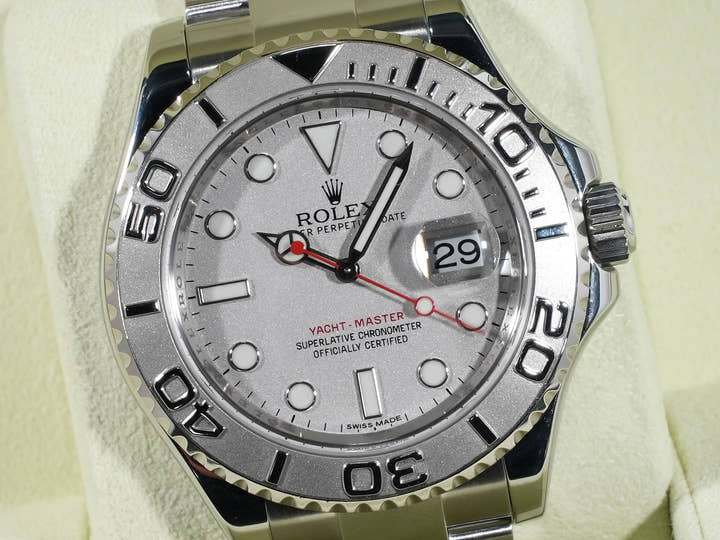 Rolex Yacht-Master 40 Ref. 116622 Stainless Steel/Platinum with Rollegium Dial