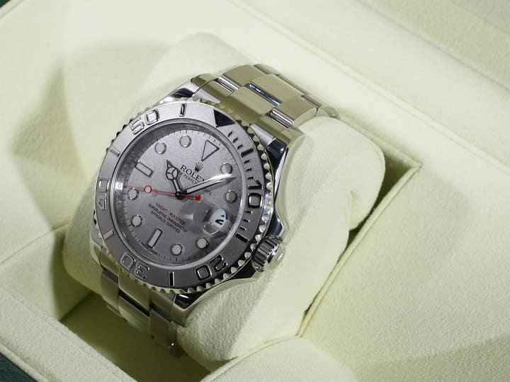 Rolex Yacht-Master 40 Ref. 116622 Stainless Steel/Platinum with Rollegium Dial