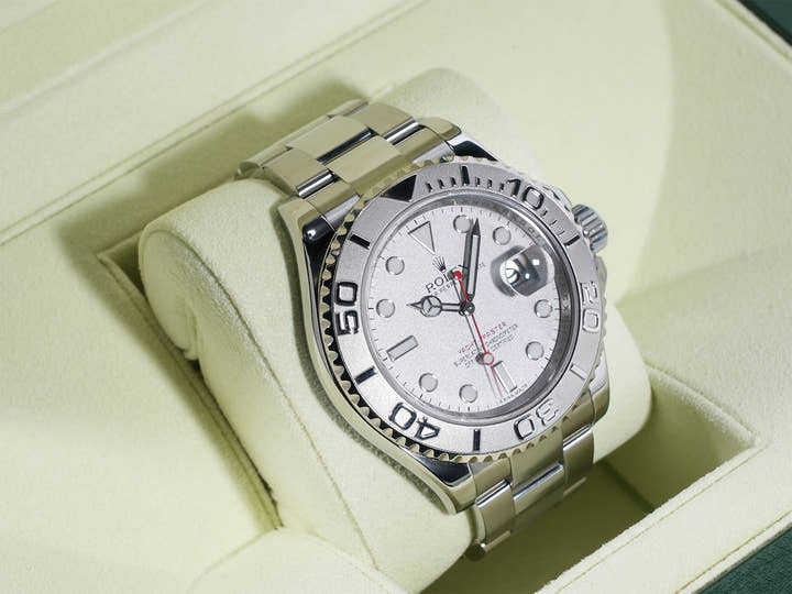 Rolex Yacht-Master 40 Ref. 116622 Stainless Steel/Platinum with Rollegium Dial