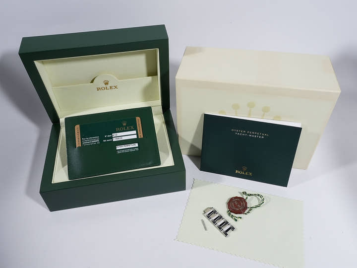 Rolex Yacht-Master 40 Ref. 116622 Stainless Steel/Platinum with Rollegium Dial