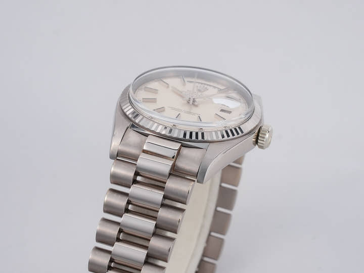 Rolex Day-Date 36 Ref. 1803 White Gold Silver Dial