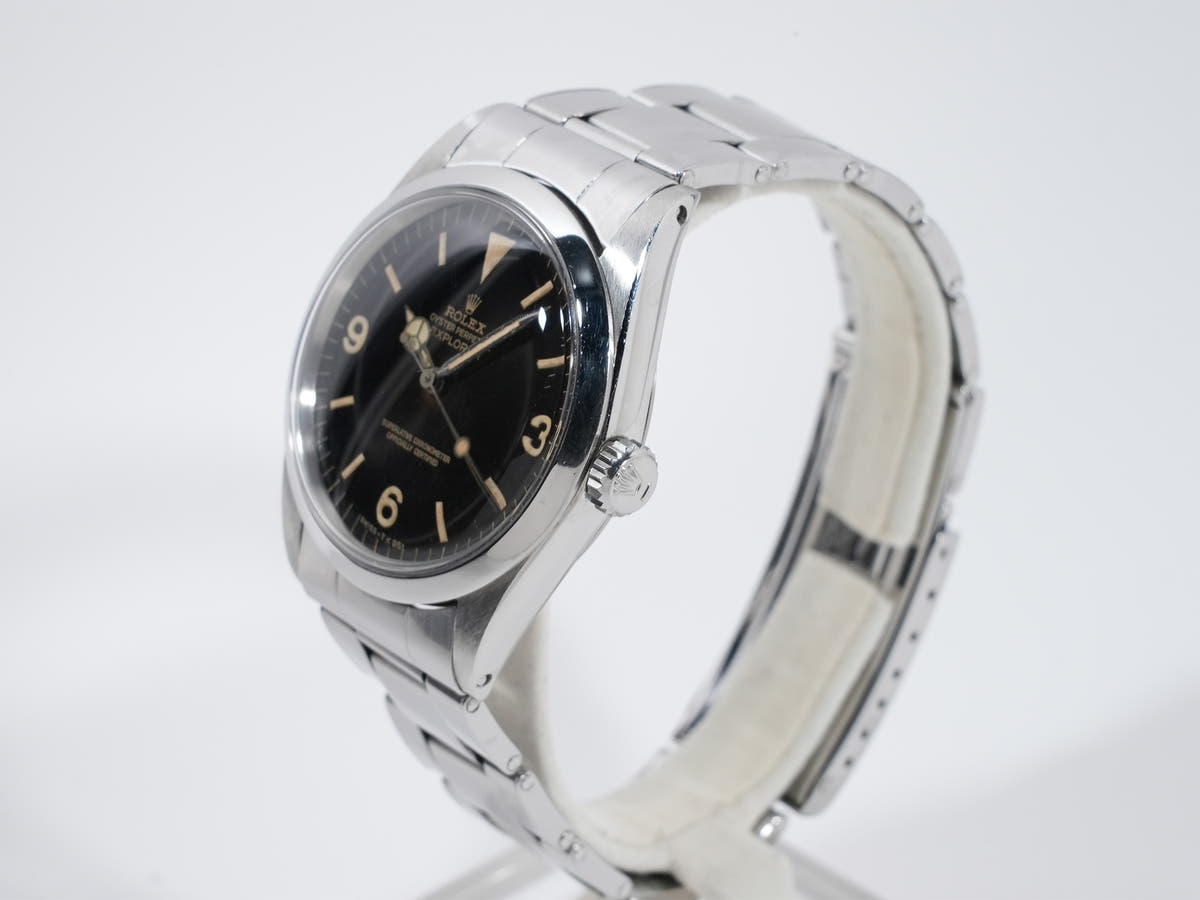 ロレックス エクスプローラーI Ref.1016M トロピカル文字盤 中古 j5xfdi8k