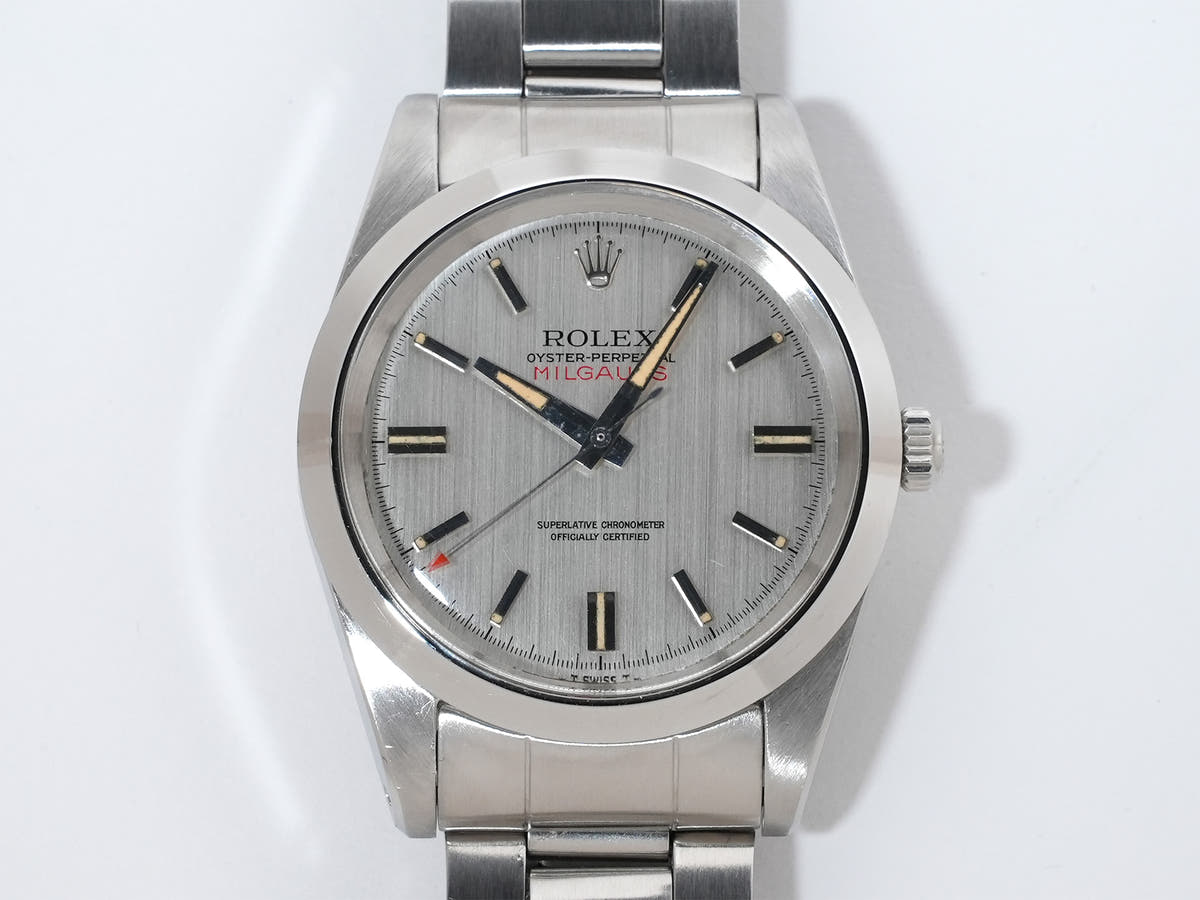 ロレックス ミルガウス Ref.1019 シルバー文字盤 中古 m9nybgmz