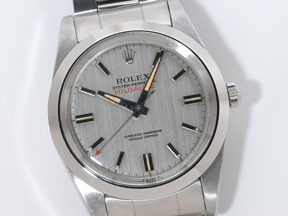 ロレックス ミルガウス Ref.1019 シルバー文字盤 中古 m9nybgmz