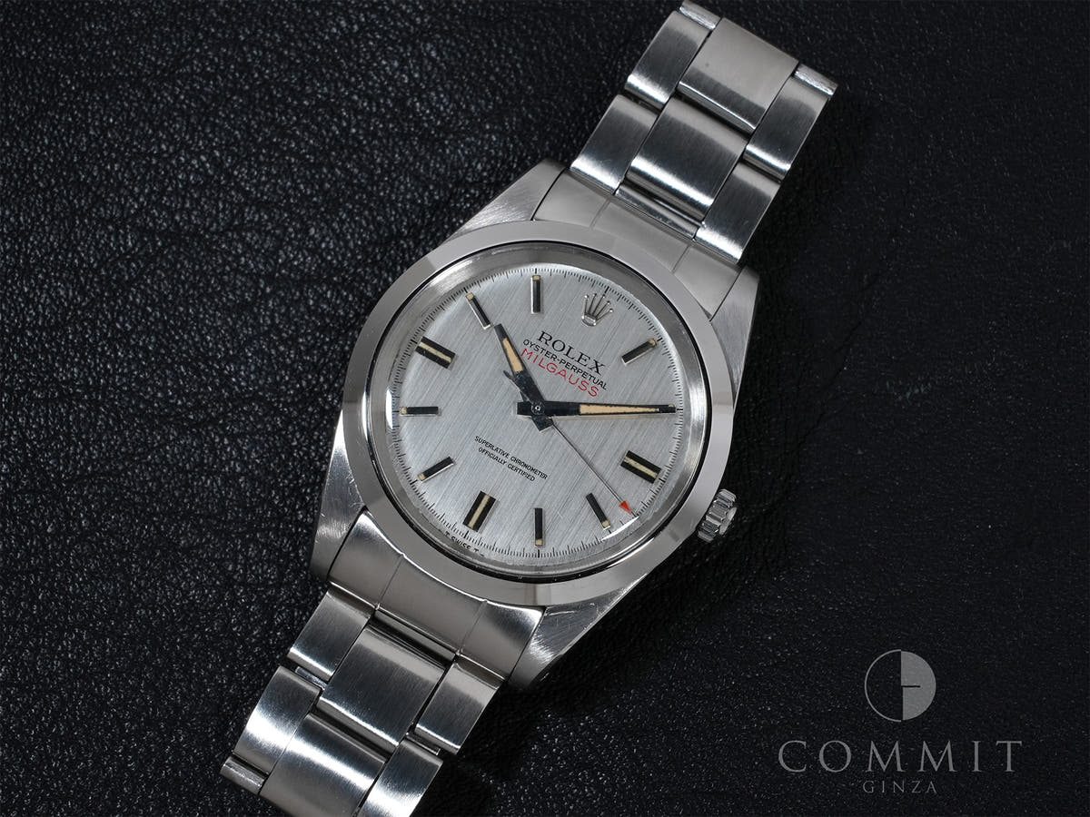 ロレックス ミルガウス Ref.1019 シルバー文字盤 中古 m9nybgmz
