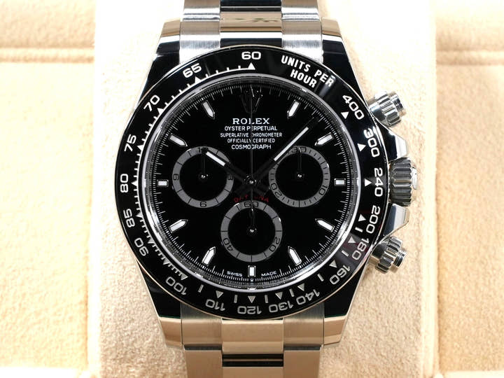 ロレックス デイトナ Ref.126500LN ステンレススチール ブラック文字盤