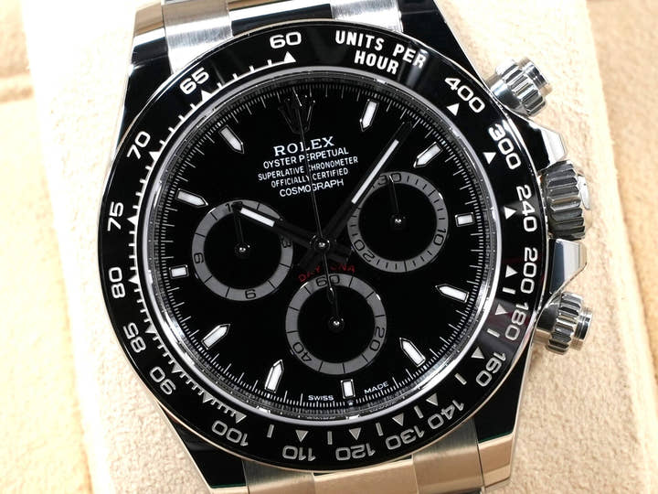 ロレックス デイトナ Ref.126500LN ステンレススチール ブラック文字盤