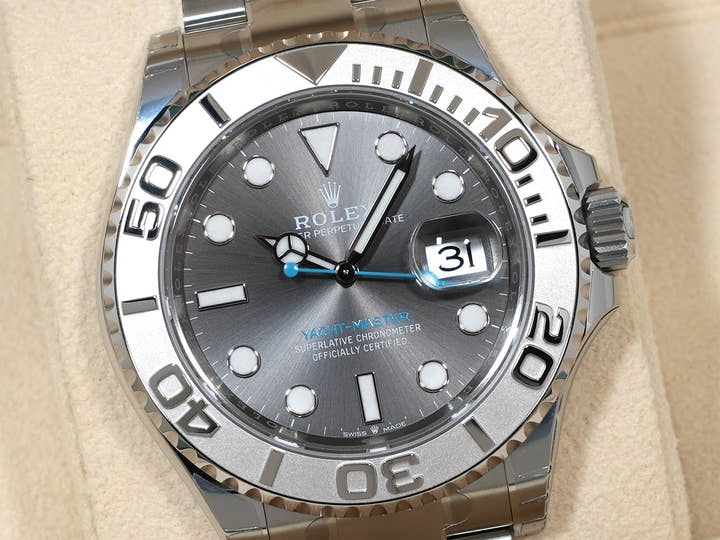 Rolex Yacht-Master 40 Ref. 126622 Stainless Steel/Platinum Slate Dial