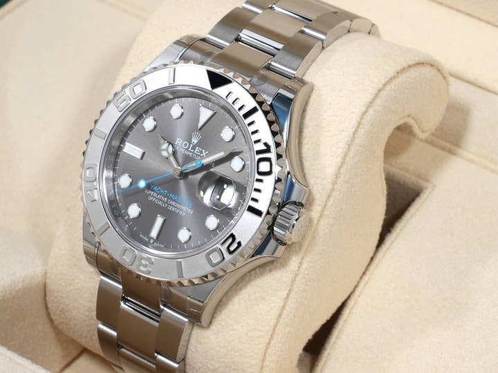 Rolex Yacht-Master 40 Ref. 126622 Stainless Steel/Platinum Slate Dial