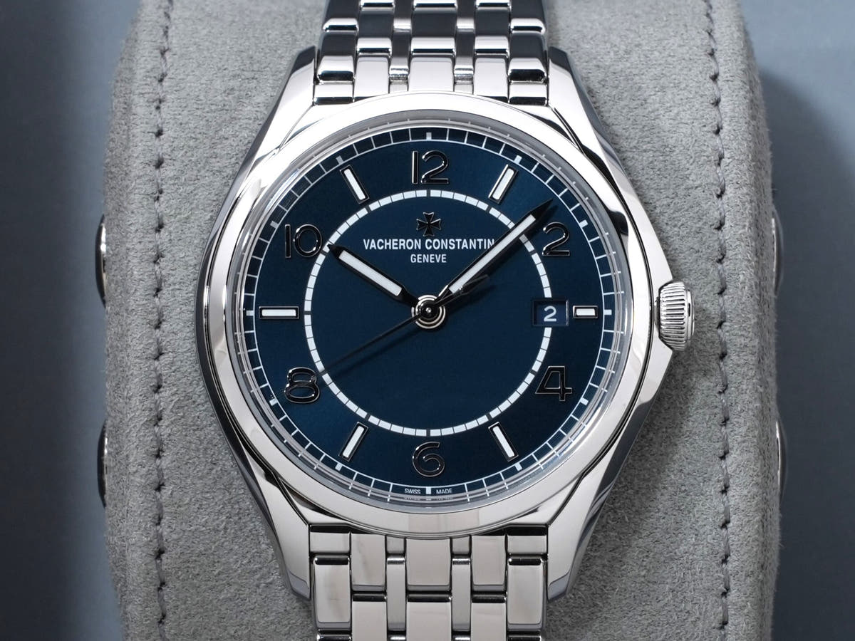 Vacheron Constantin Fiftysix Automatic Ref. 4600E/110A-B487 Stainless Steel Blue Dial Excellent Condition yzrk56gm