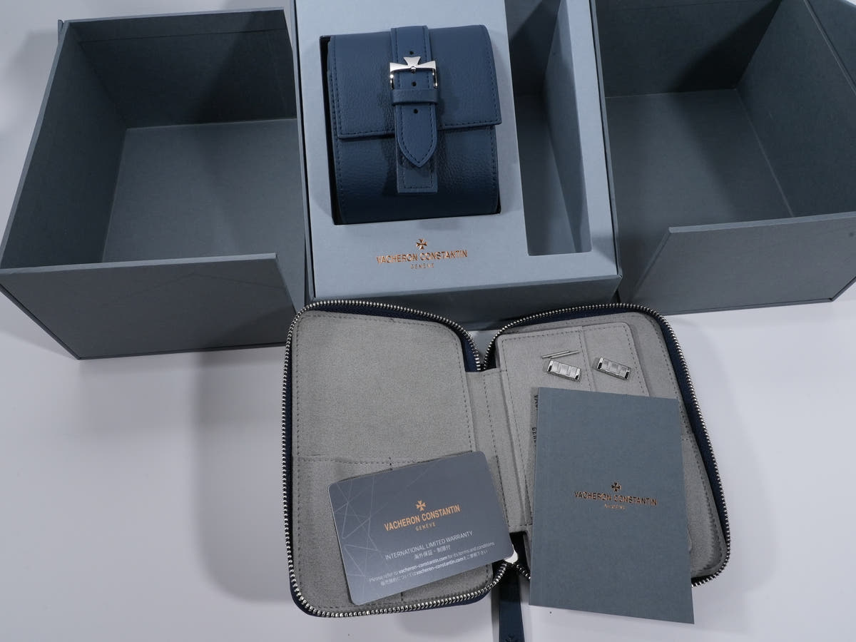 Vacheron Constantin Fiftysix Automatic Ref. 4600E/110A-B487 Stainless Steel Blue Dial Excellent Condition yzrk56gm