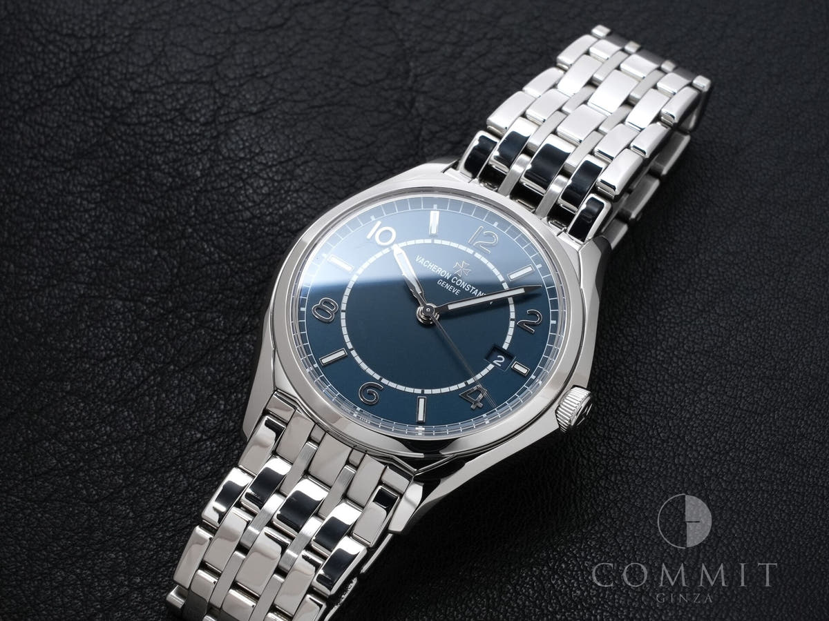 Vacheron Constantin Fiftysix Automatic Ref. 4600E/110A-B487 Stainless Steel Blue Dial Excellent Condition yzrk56gm