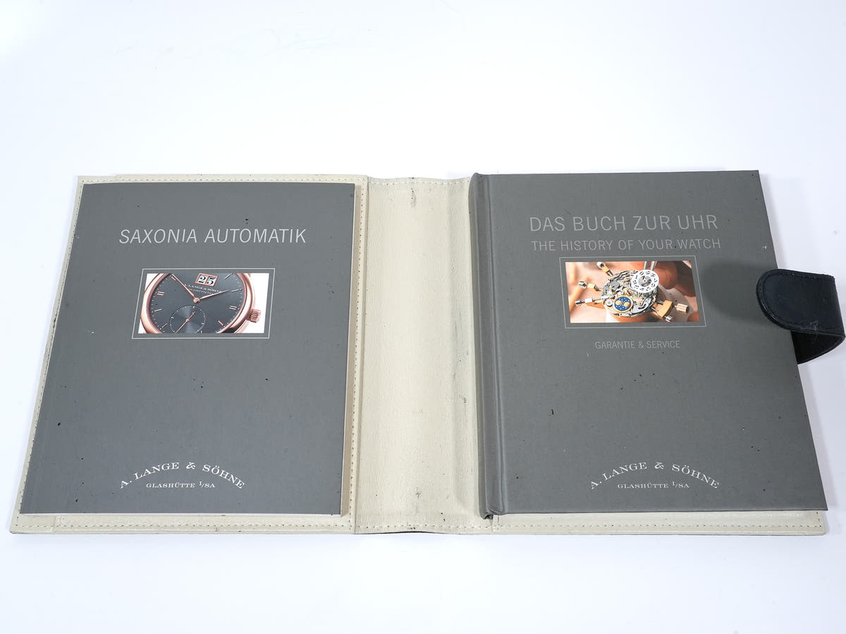 A. Lange &amp; Söhne Saxonia Ref.315.032 18KPG Silver Dial Used zwyfzmoa
