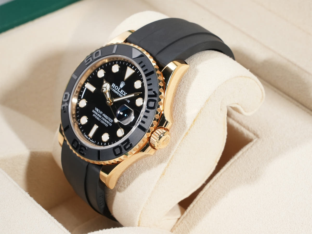 Rolex Yacht-Master 42 Ref.226658 Black Dial Used 5rbmpask
