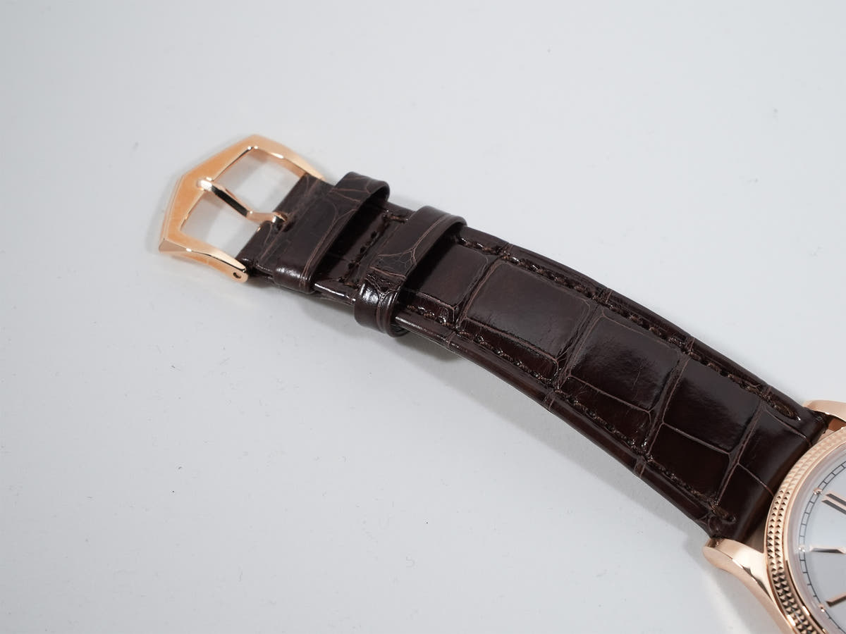 パテックフィリップ カラトラバ Ref.6119R-001 シルバー文字盤 極美品 so3bvw2u