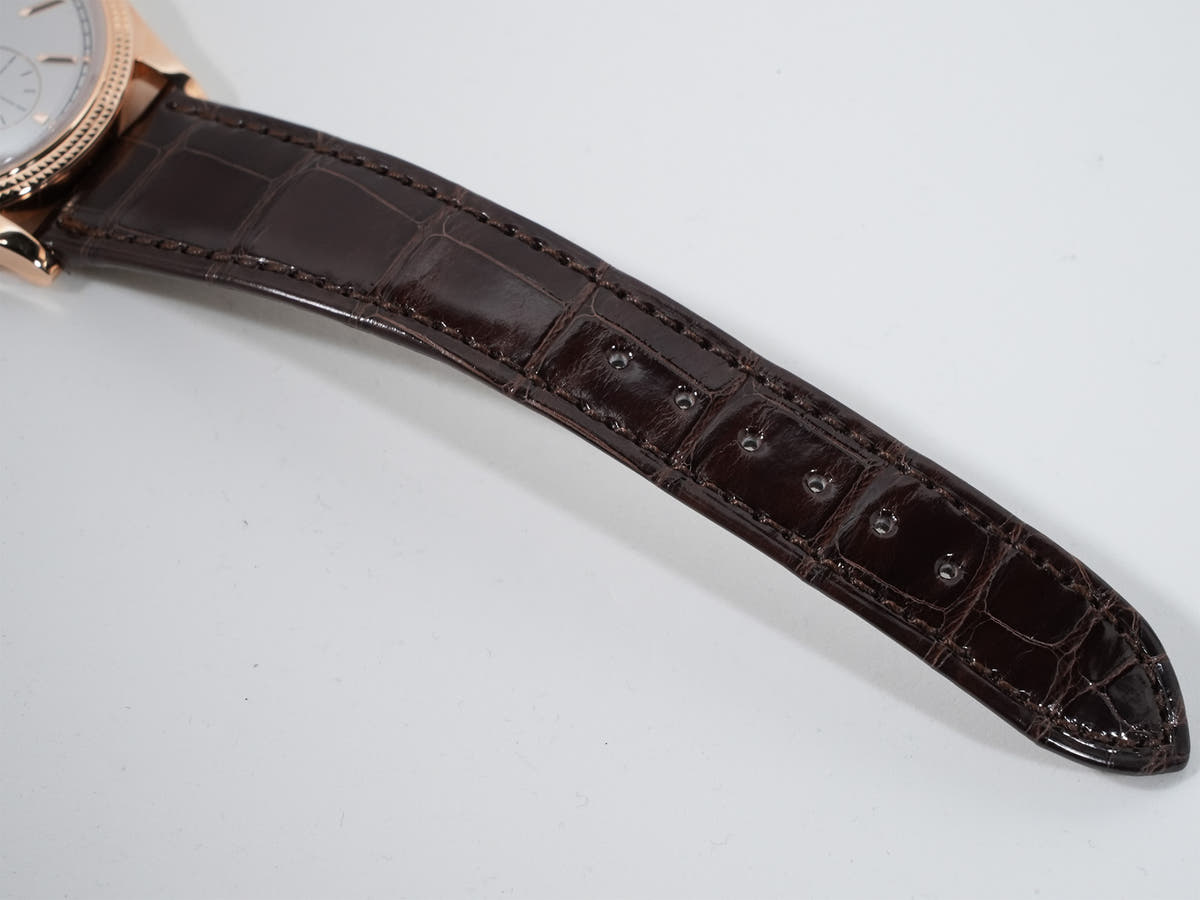 パテックフィリップ カラトラバ Ref.6119R-001 シルバー文字盤 極美品 so3bvw2u