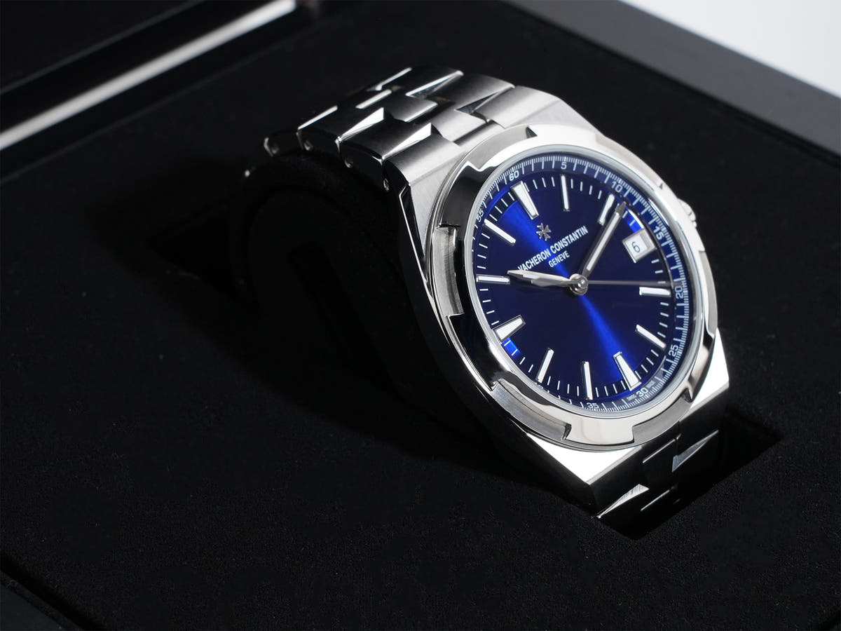 Vacheron Constantin Overseas Automatic Ref.4520V/210A-B128 Blue Dial Good Condition 7wkjvts2