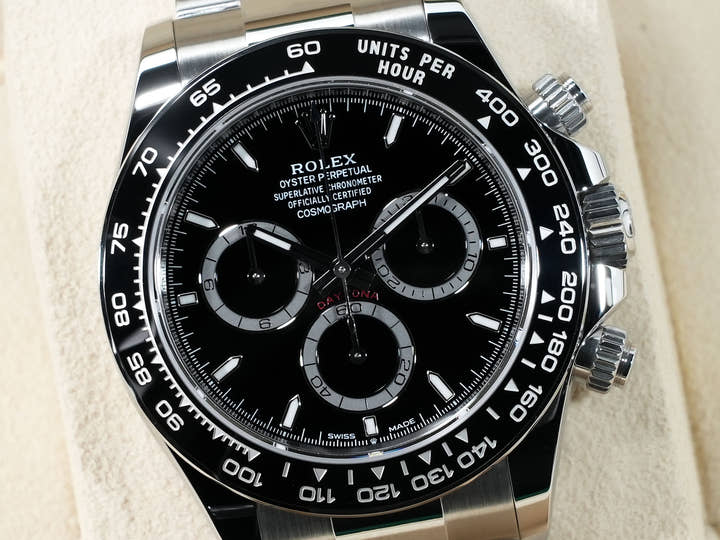 ロレックス デイトナ Ref.126500LN ステンレススチール ブラック文字盤