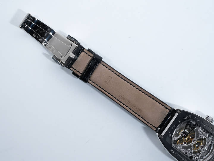 フランクミュラー インペリアル トゥールビヨン Ref.5850T シルバー文字盤 中古 q5sg9yym