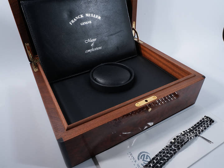 フランクミュラー インペリアル トゥールビヨン Ref.5850T シルバー文字盤 中古 q5sg9yym