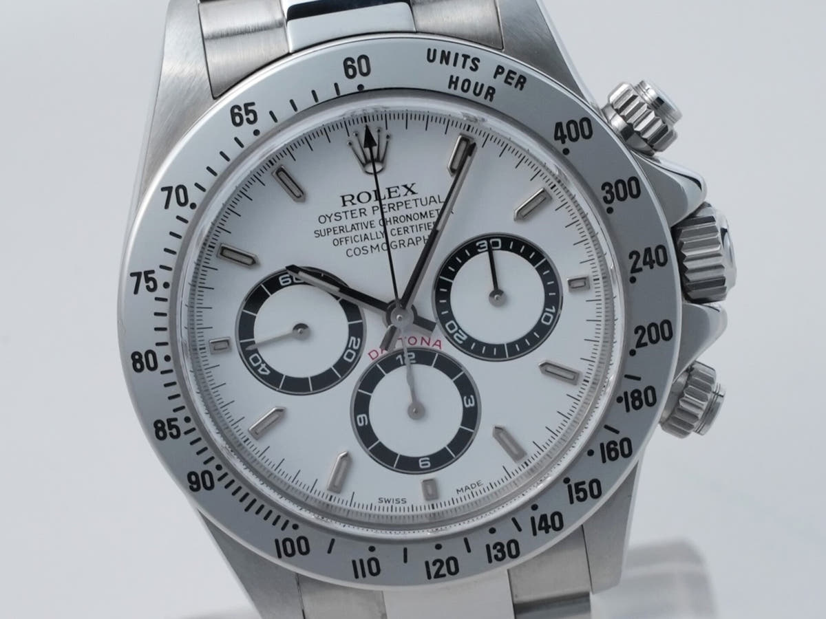 ロレックス デイトナ エルプリメロ Ref.16520 ホワイト文字盤 美中古 fxnj6gem