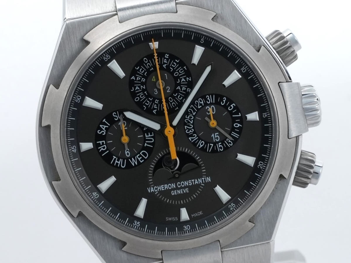 Vacheron Constantin Overseas Perpetual Calendar Chronograph Ref.49020/000W-9656 Grey Dial Good Condition hvhvs2v8