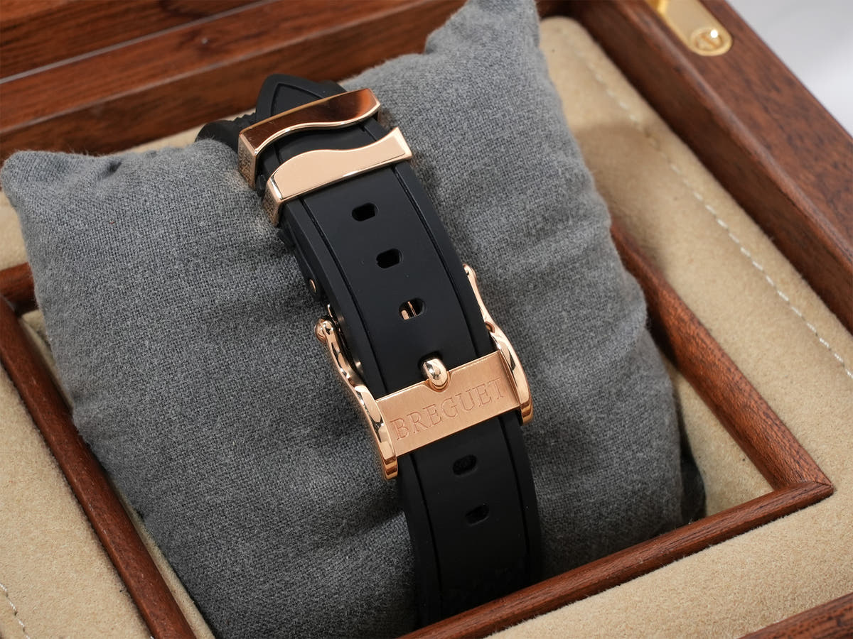ブレゲ マリーン GMT Ref.5857BR/Z2/5ZU 18KRG グレー文字盤 中古 u8wjswu6