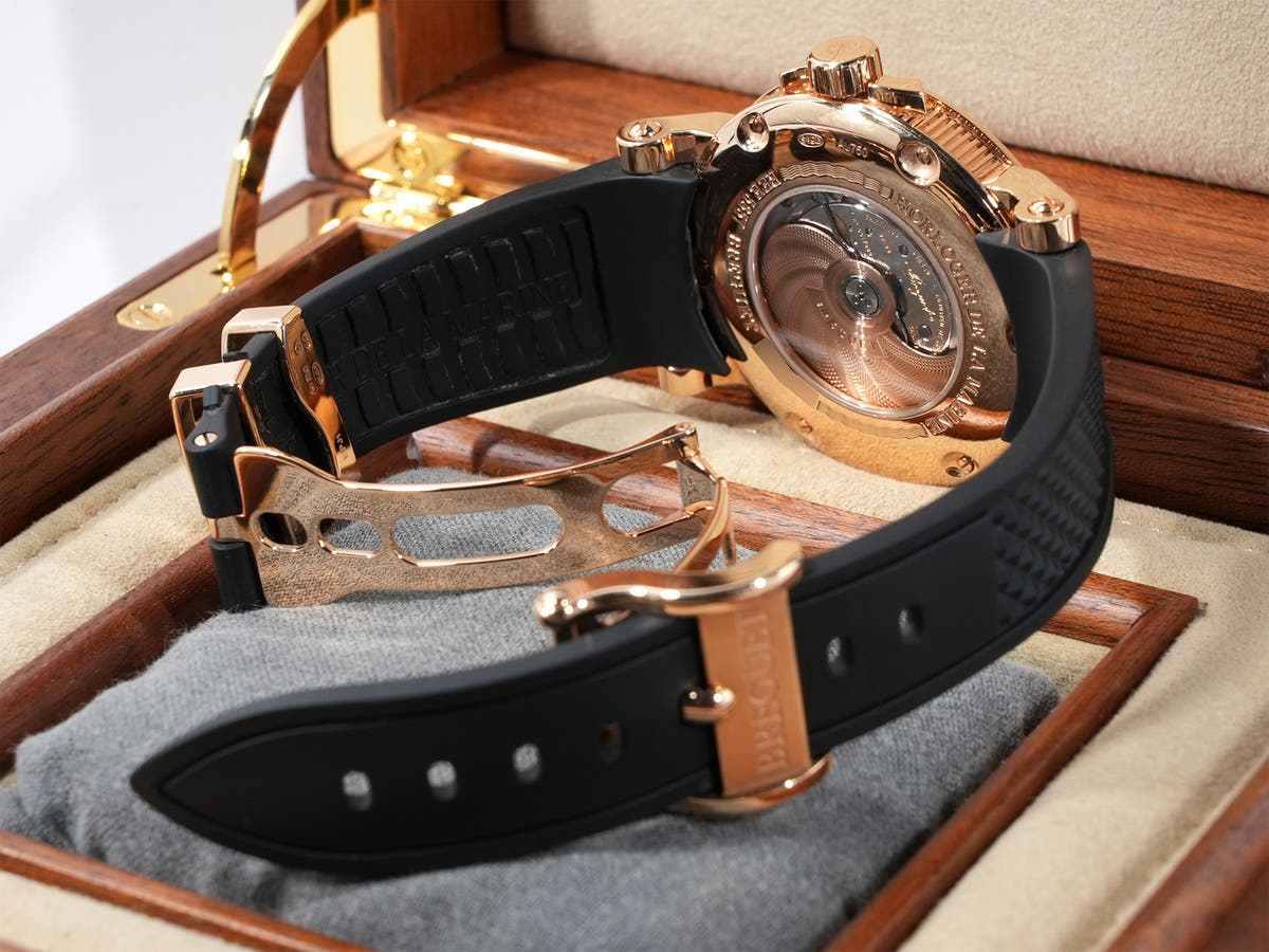 ブレゲ マリーン GMT Ref.5857BR/Z2/5ZU 18KRG グレー文字盤 中古 u8wjswu6