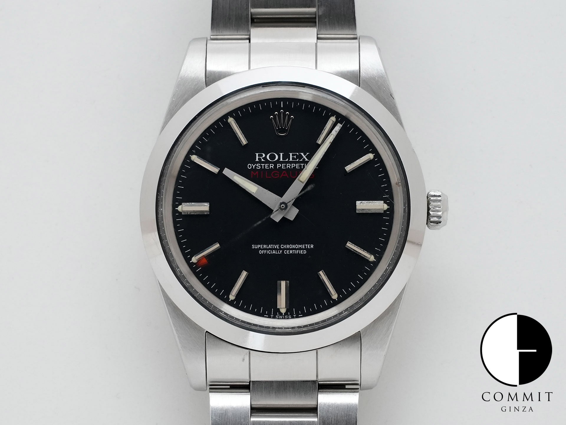 ロレックス ミルガウス Ref.1019 SS ブラック文字盤 中古 fh79dqjr