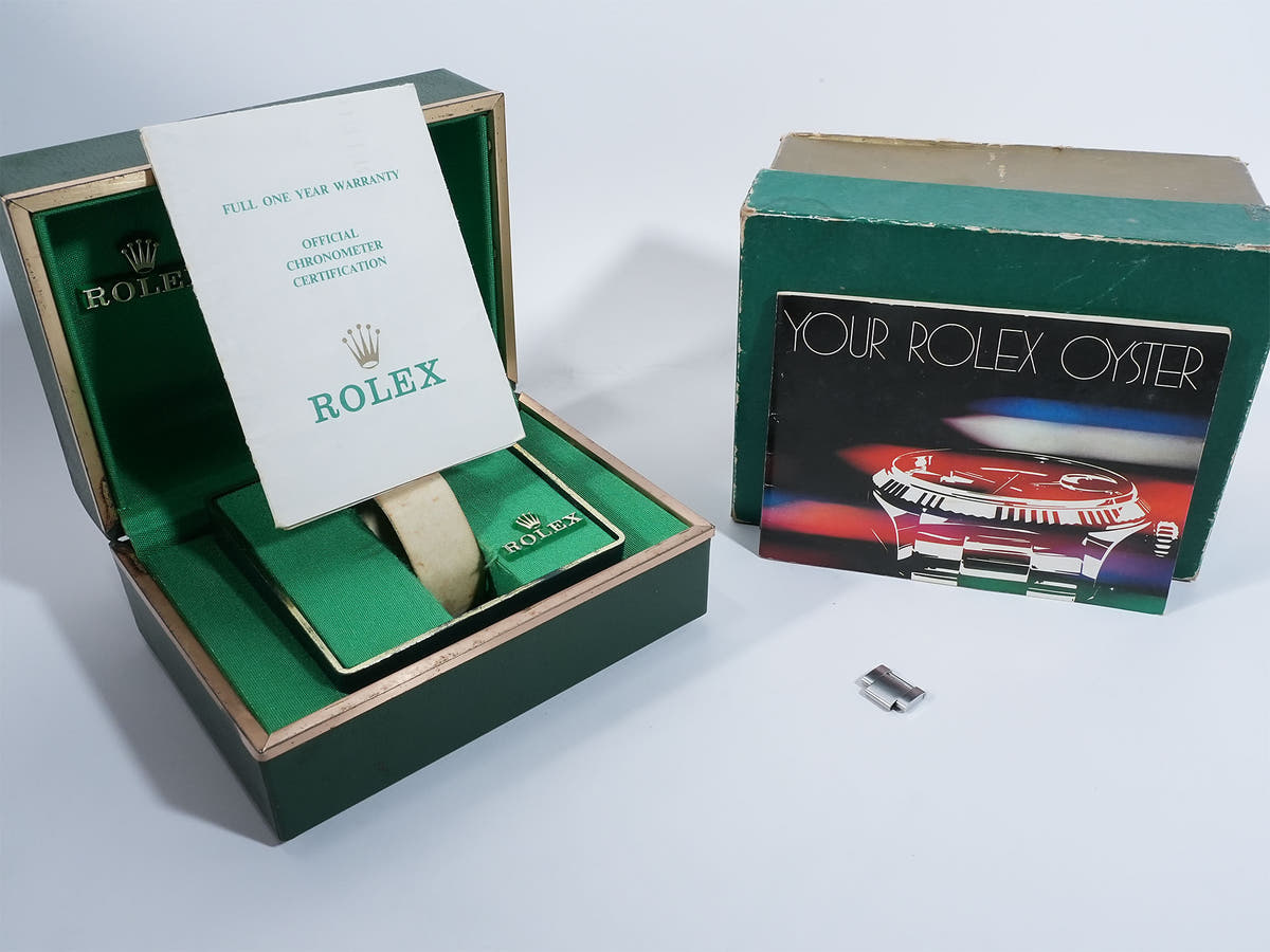 Rolex Milgauss Ref.1019 SS Black Dial Used fh79dqjr