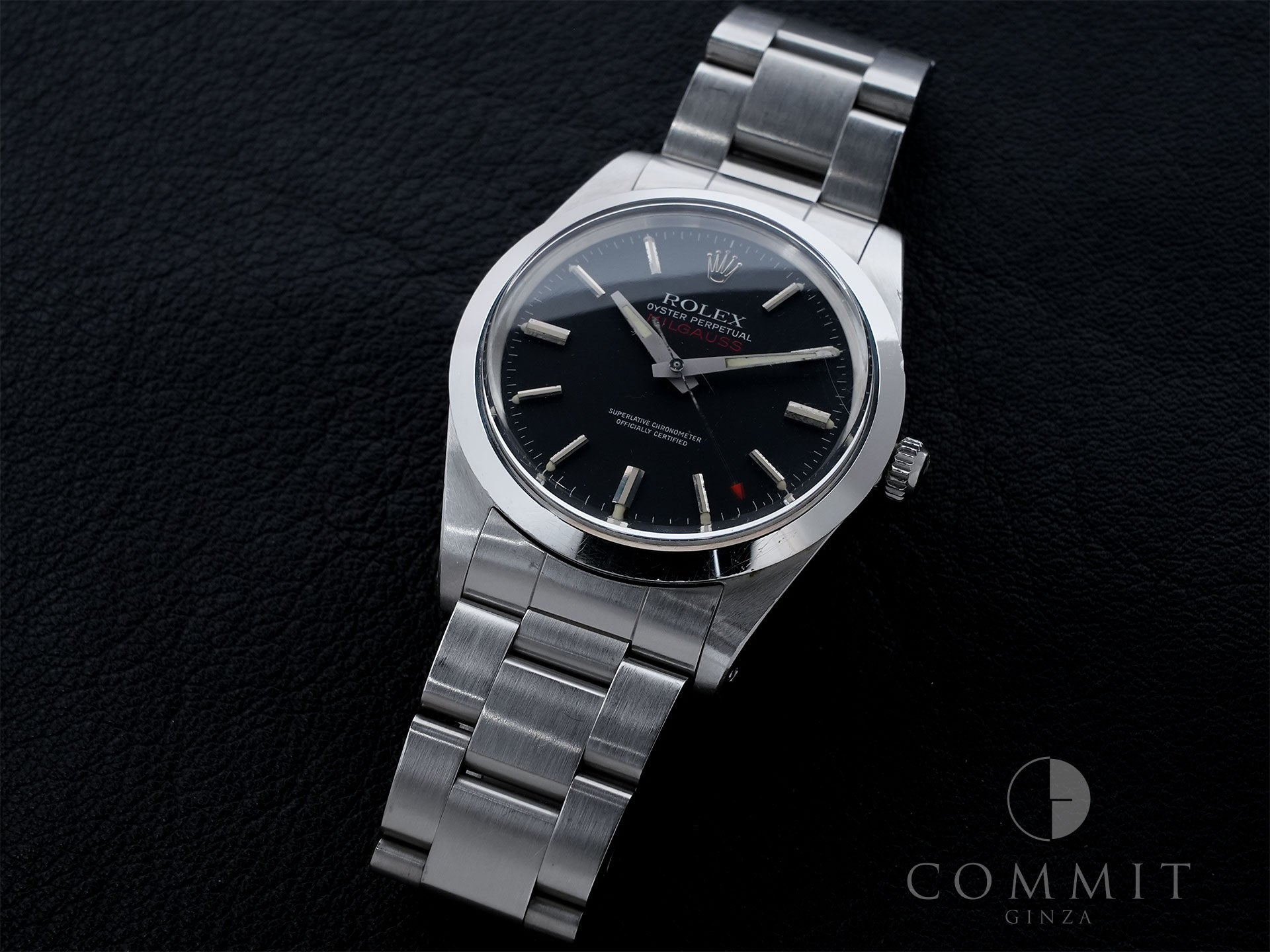 ロレックス ミルガウス Ref.1019 SS ブラック文字盤 中古 fh79dqjr