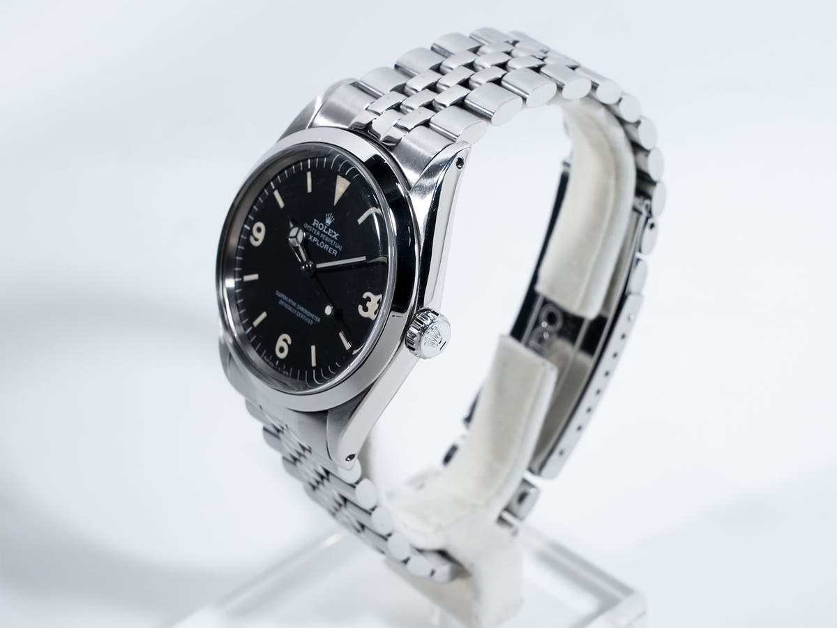 ロレックス エクスプローラーI Ref.1016 ブラック文字盤 中古 qvu4qeix
