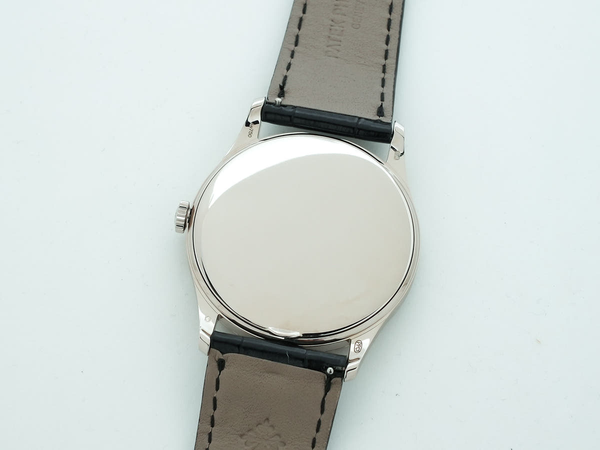 パテックフィリップ カラトラバ Ref.5196G-001 シルバー文字盤 美中古 peajw9gf