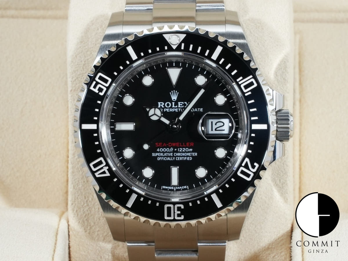 ロレックス シードゥエラー Ref.126600 ステンレススチール ブラック文字盤