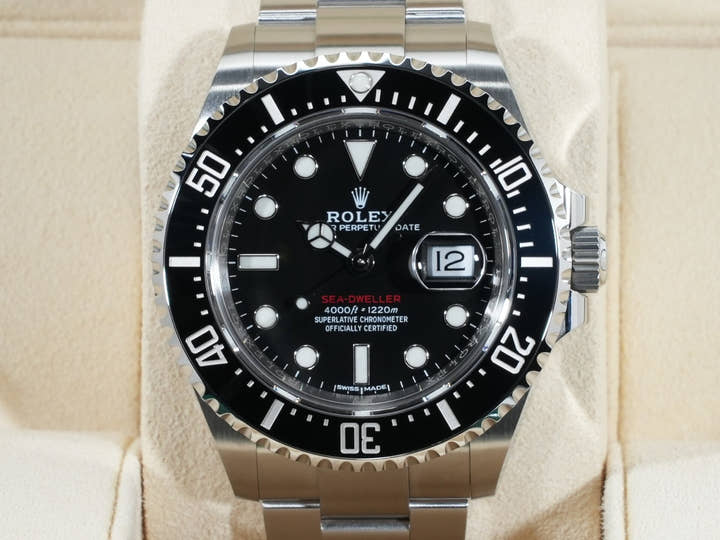 ロレックス シードゥエラー Ref.126600 ステンレススチール ブラック文字盤