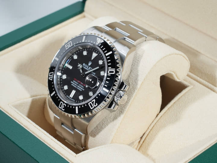 ロレックス シードゥエラー Ref.126600 ステンレススチール ブラック文字盤