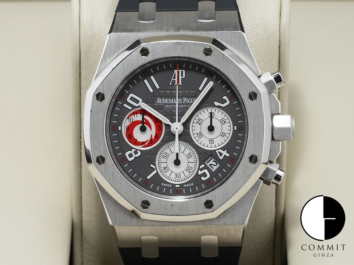 Audemars Piguet Royal Oak Chronograph Ref.25979PT.OO.D002CA.01 PT Grey Dial Used k5xvmiic