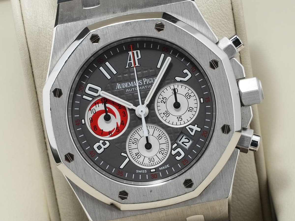 Audemars Piguet Royal Oak Chronograph Ref.25979PT.OO.D002CA.01 PT Grey Dial Used k5xvmiic