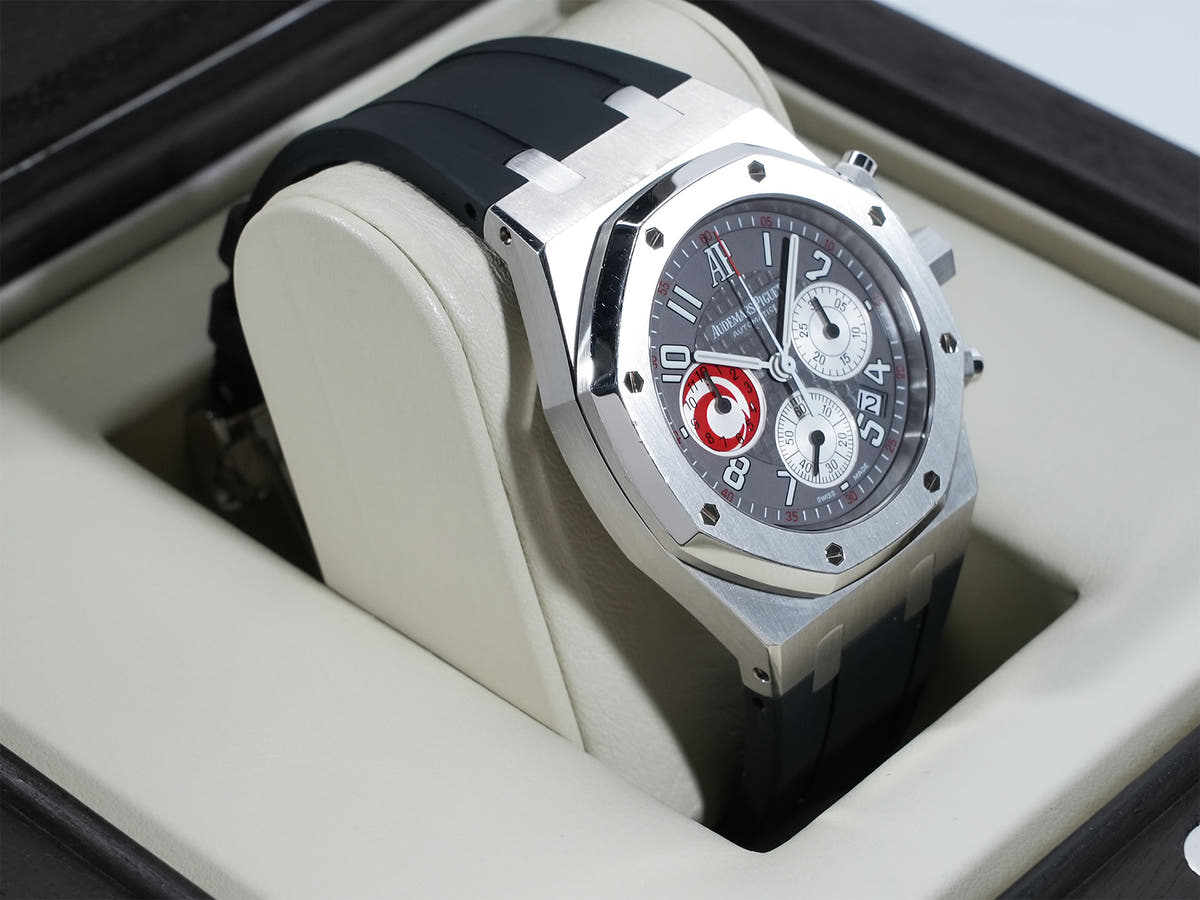 Audemars Piguet Royal Oak Chronograph Ref.25979PT.OO.D002CA.01 PT Grey Dial Used k5xvmiic