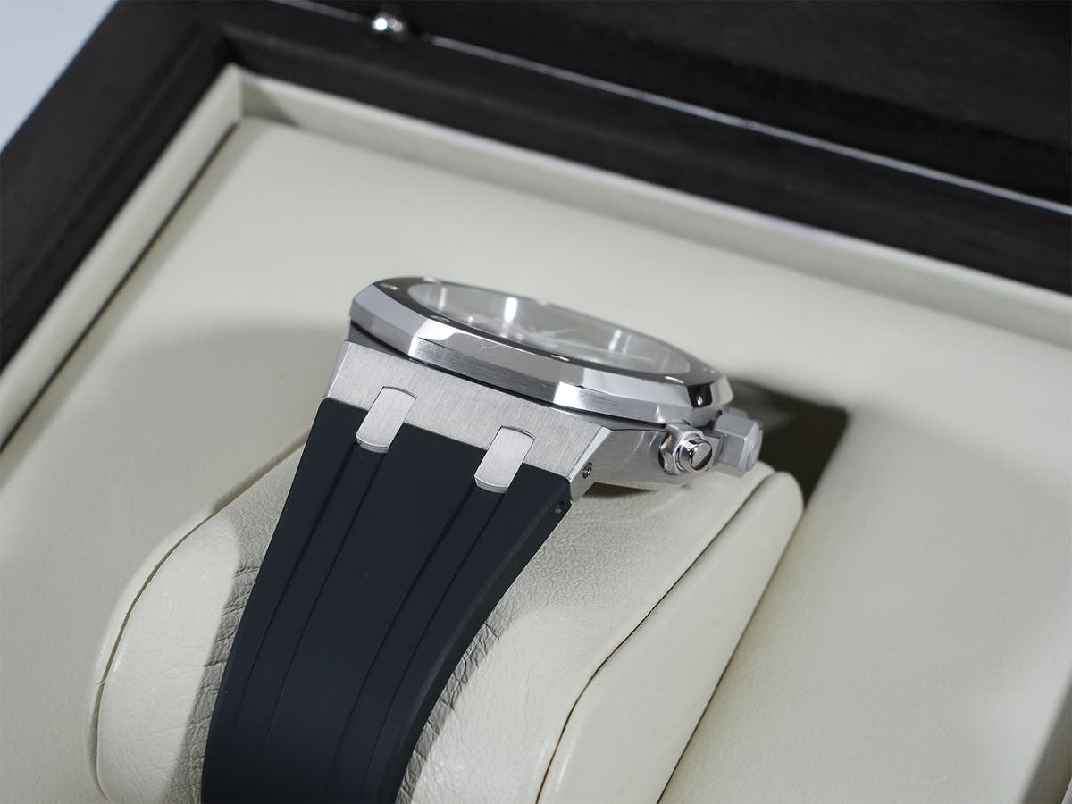 Audemars Piguet Royal Oak Chronograph Ref.25979PT.OO.D002CA.01 PT Grey Dial Used k5xvmiic