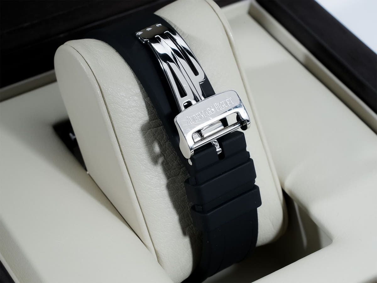 Audemars Piguet Royal Oak Chronograph Ref.25979PT.OO.D002CA.01 PT Grey Dial Used k5xvmiic