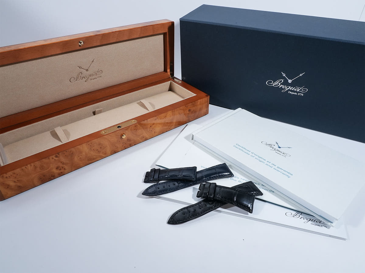 ブレゲ クラシック Ref.5140BB/29/9W6 ホワイト エナメル文字盤 美中古 gz85ytfk