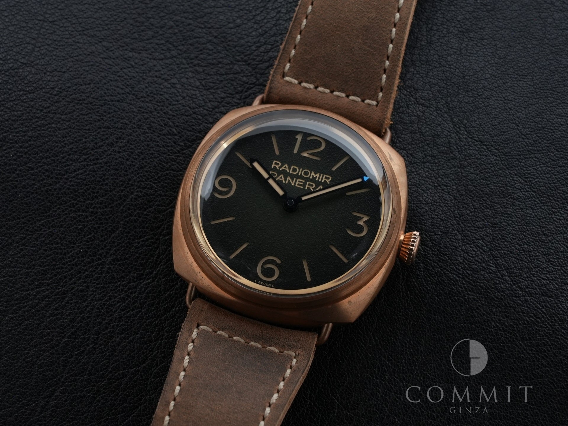 パネライ ラジオミール ブロンゾ PAM00760 グリーン 中古