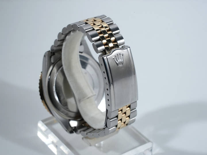 ロレックス GMTマスター Ref.1675/3 ステンレススチール/イエローゴールド ブラウン文字盤 ジュビリーブレスレット 中古 dao7k88v